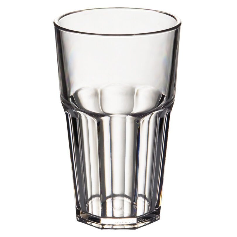 400ml American Style Reusable Plastic Glass