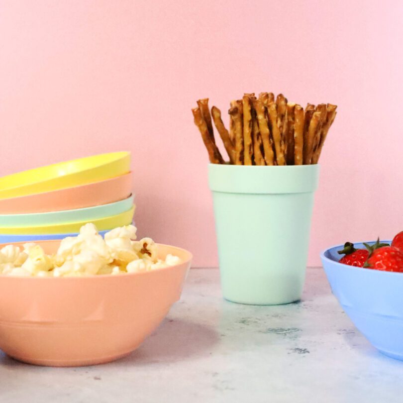 Pastel Tumbler with Salted Sticks