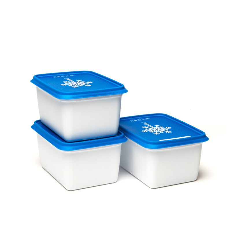 Stacked Alaska 1L Freezer Storage Containers