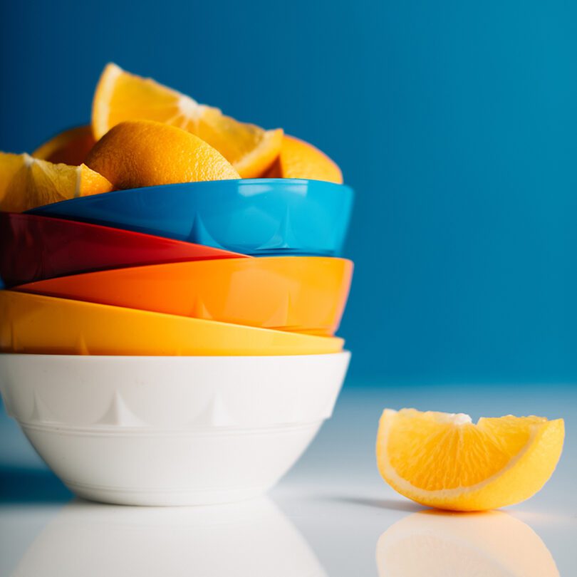 Small Snack Bowls Stacked