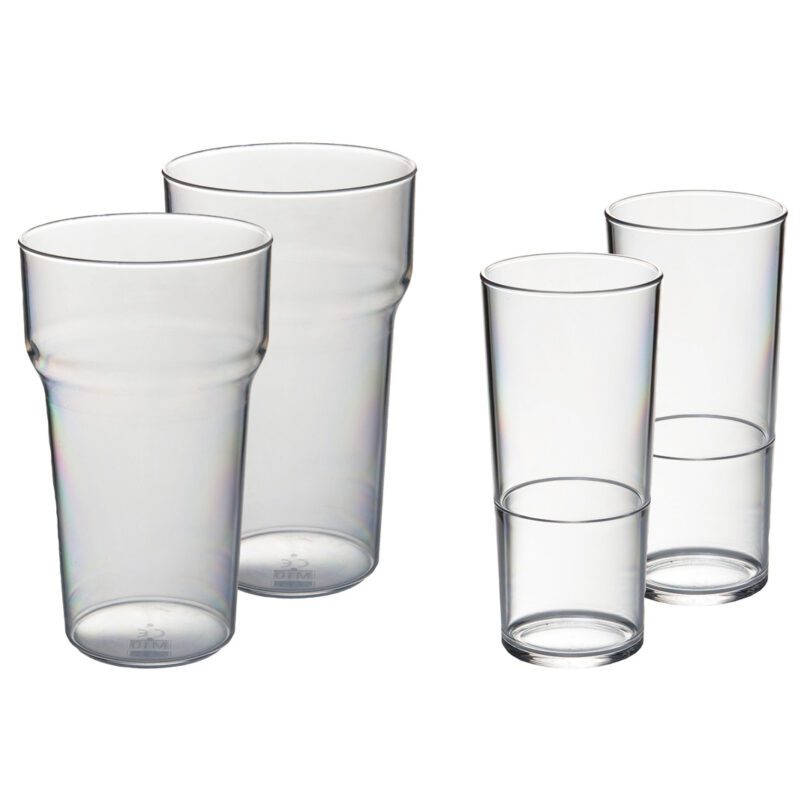 Pint & Half Pint Glass Set