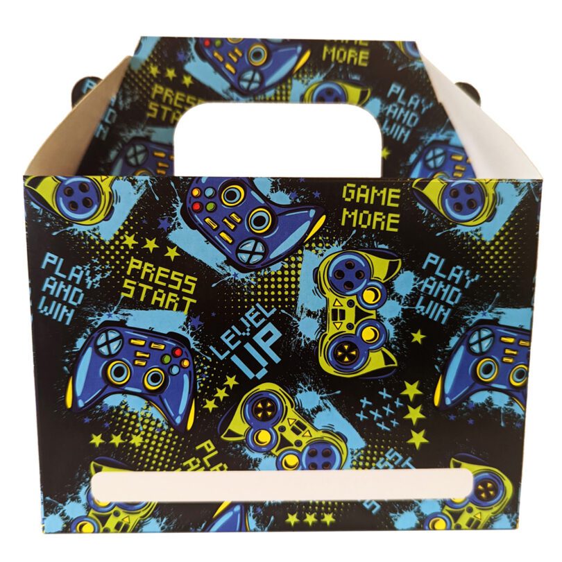 Gaming Design Cardboard Happy Meal Box