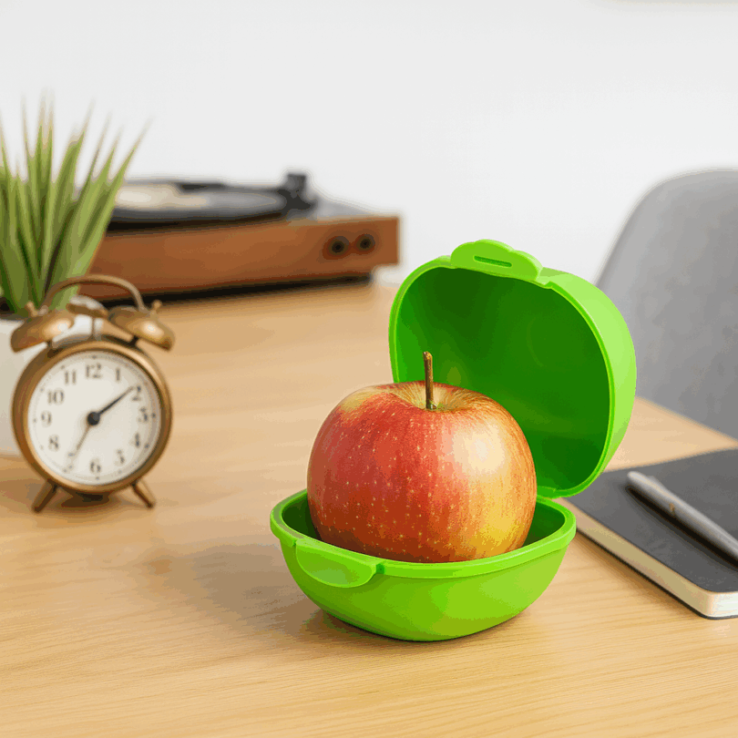 Apple Box in Use in Office Setting