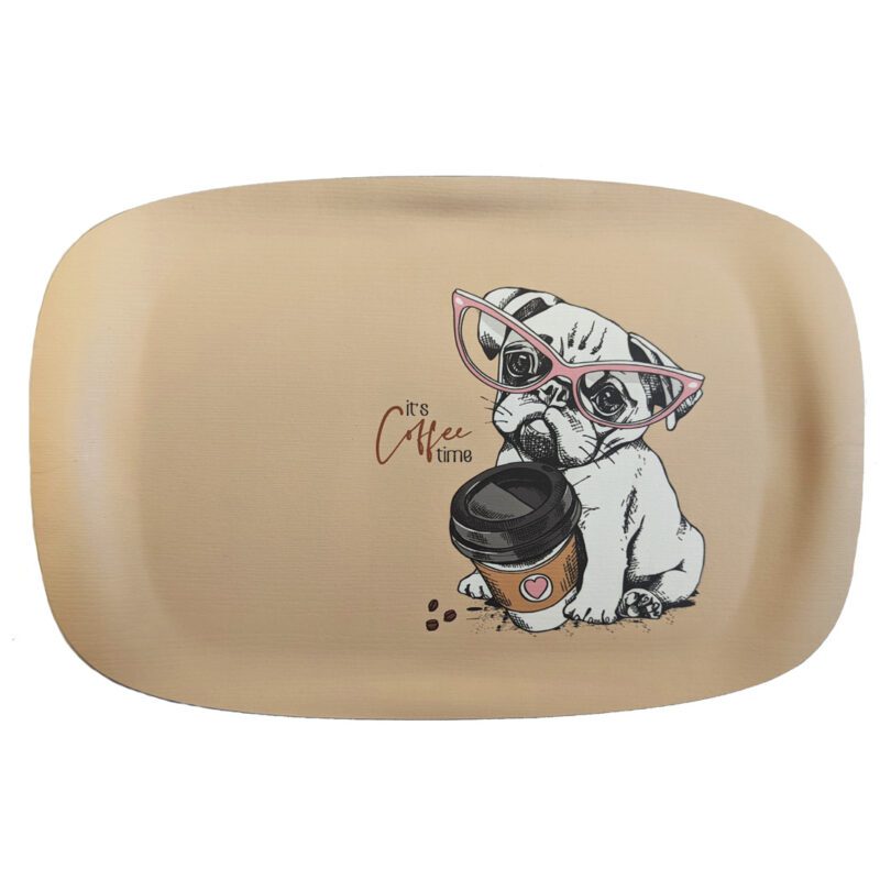 Pug Serving Tray