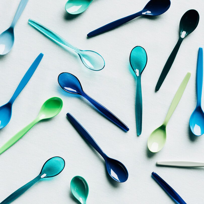 Blue Teaspoons