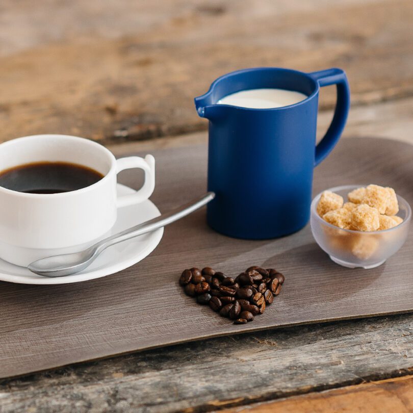 Small Royal Blue Jug as a Milk Jug