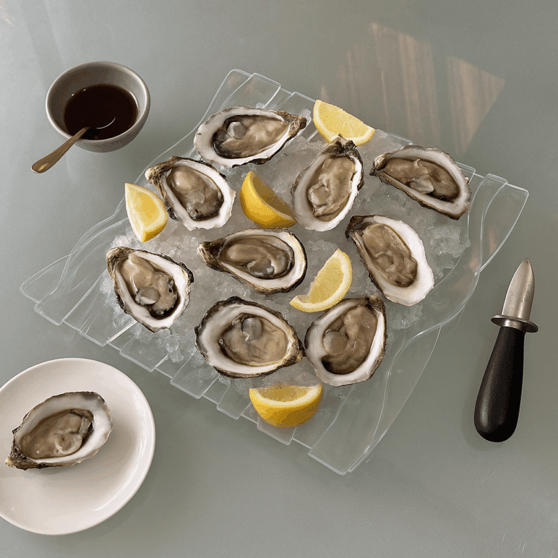 Oyster Food Platter with Oysters