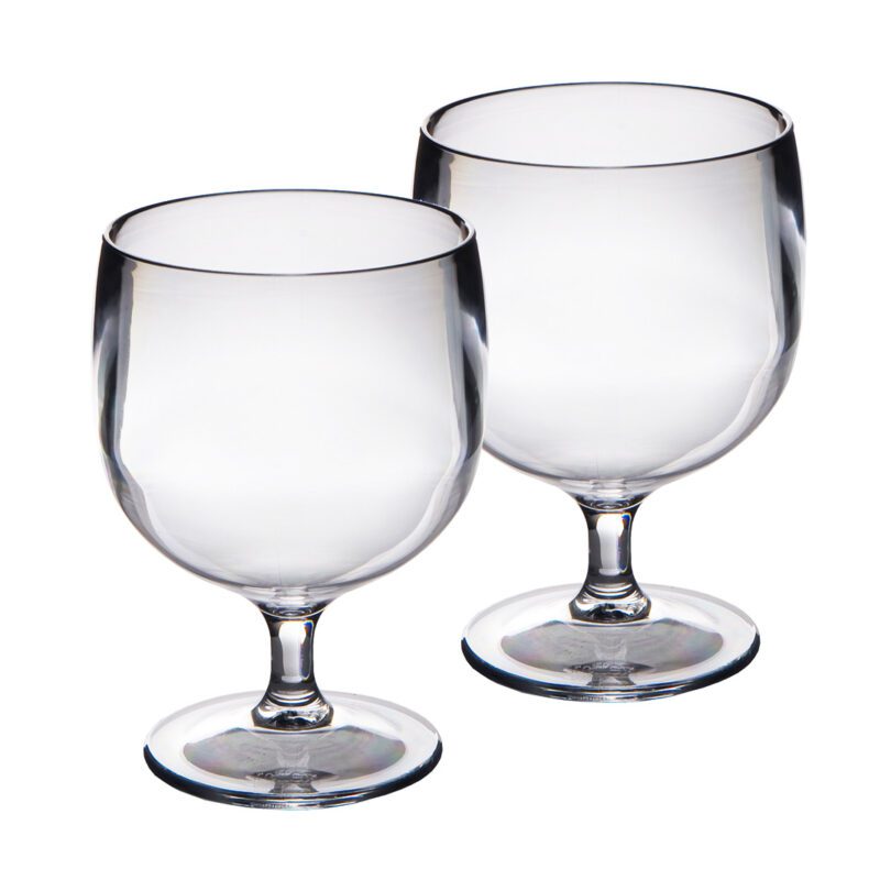 Pack of 2 Short Stem Wine Glasses