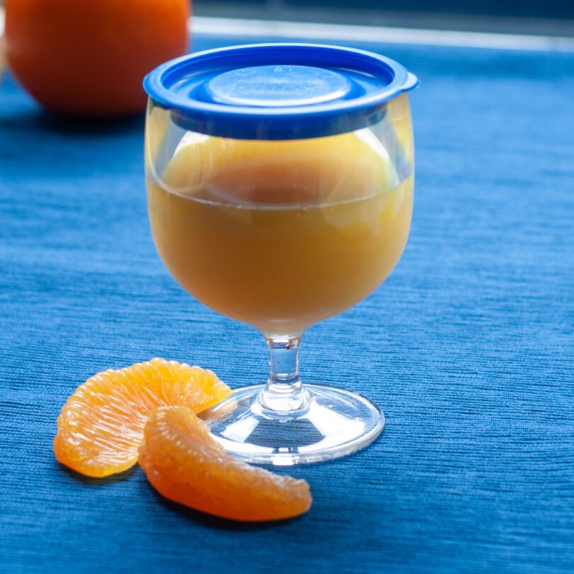 Orange Juice in Short Stem Glass