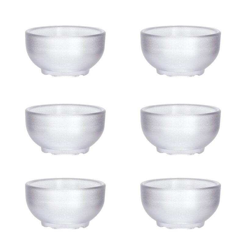 Pack of 6 Frosted Dipping Bowls