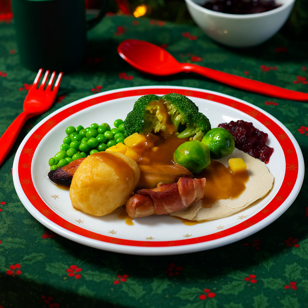 Christmas Red Duo Dining Set