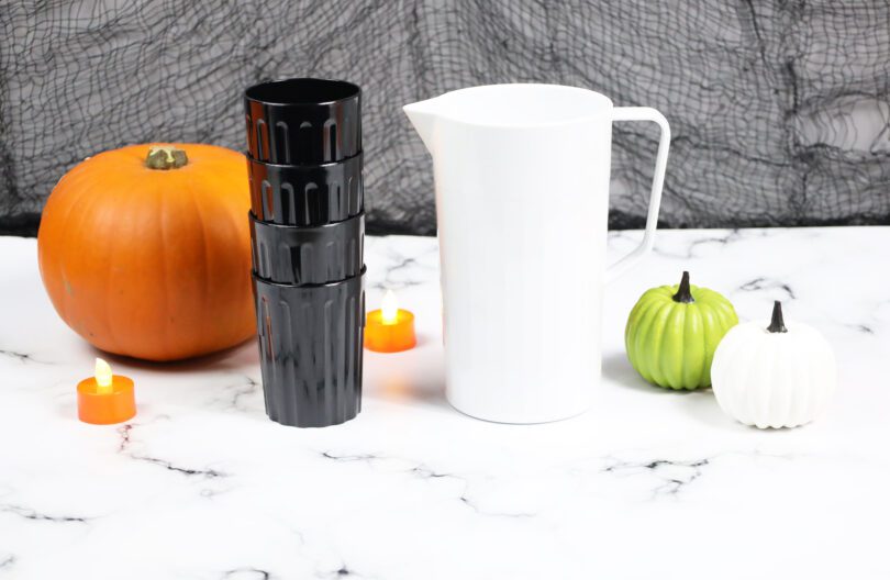 Halloween Jug & Tumblers