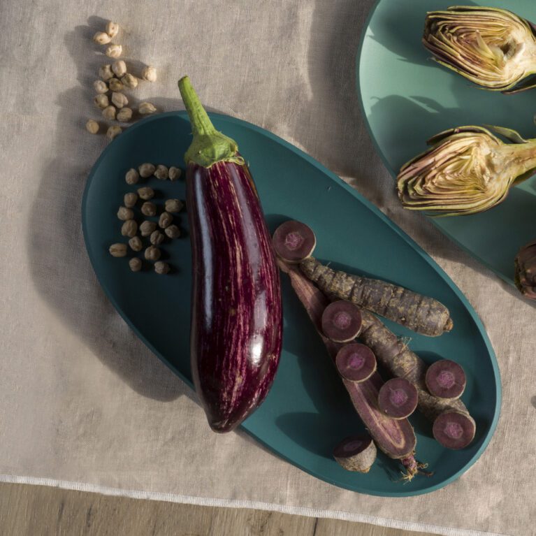 ReAMO Small Serving Platter with Season Veg