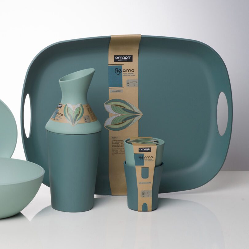 Teal ReAMO Range in Packaging