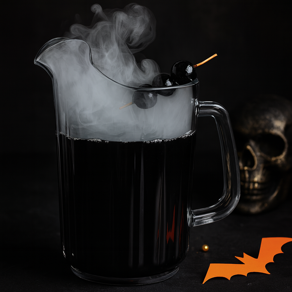 Fluted 1.4L Pitcher with Halloween Cocktail