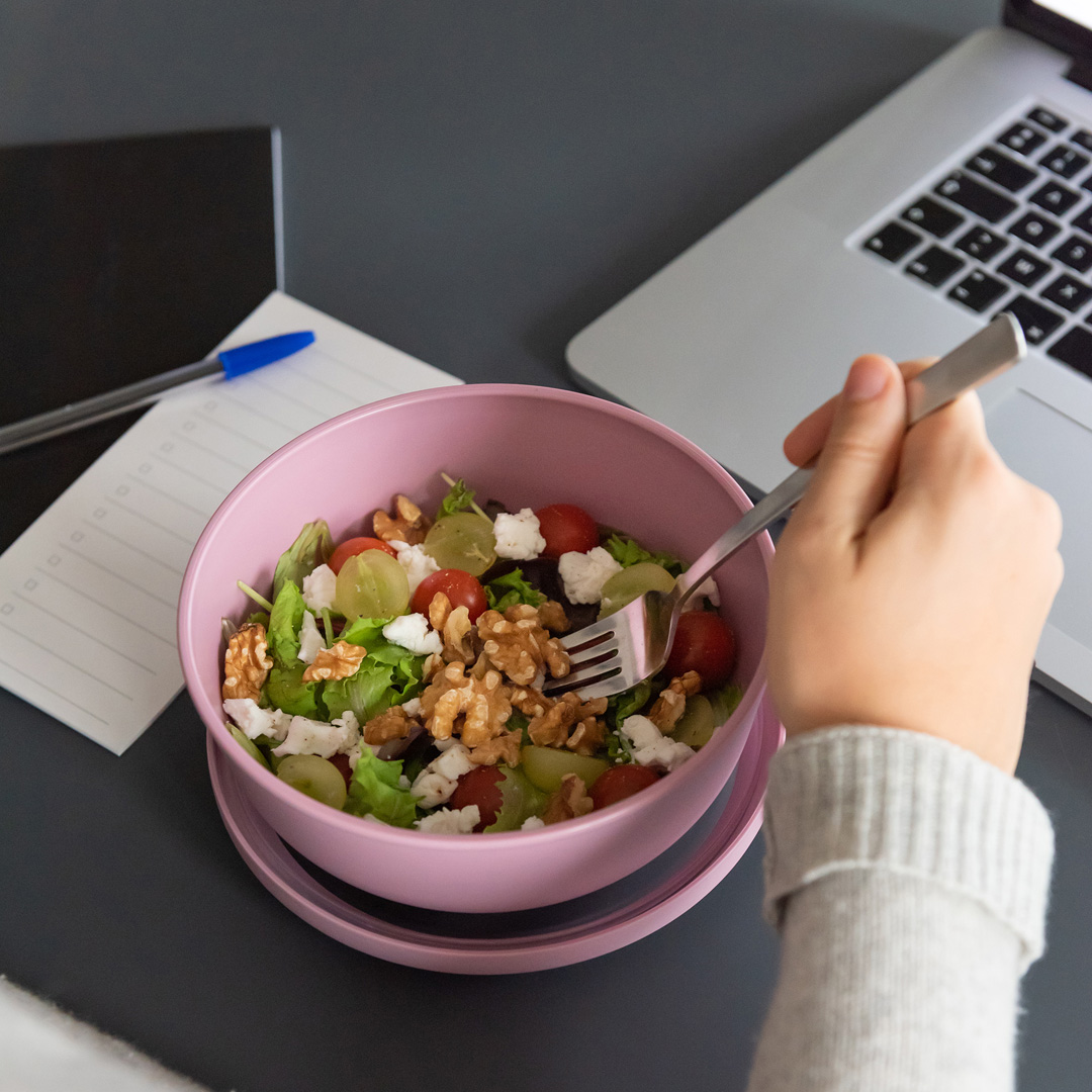 Salad Lunch in Pink 1L Bowl