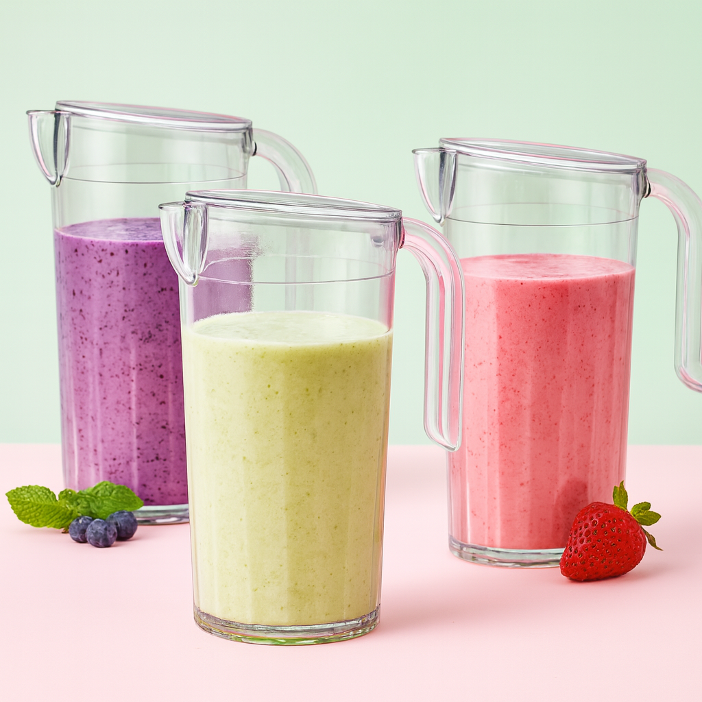 Fridge Jug with Selection of Smoothies