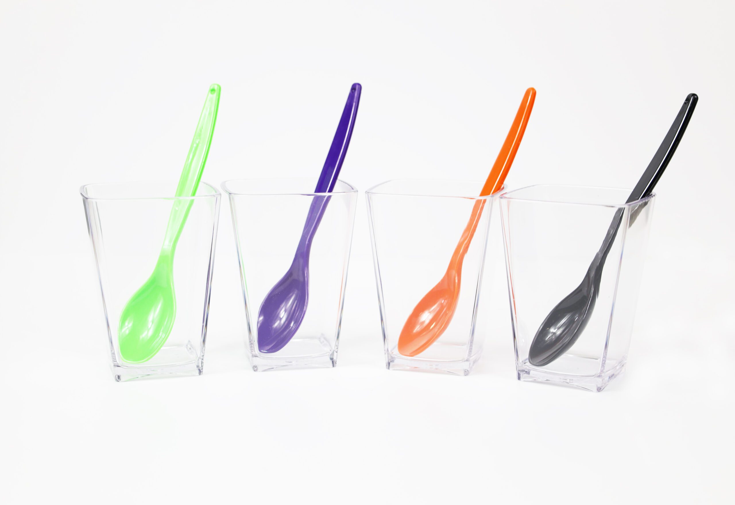 Halloween Dessert Pots & Teaspoons | Shatterproof Plastic - Image 3