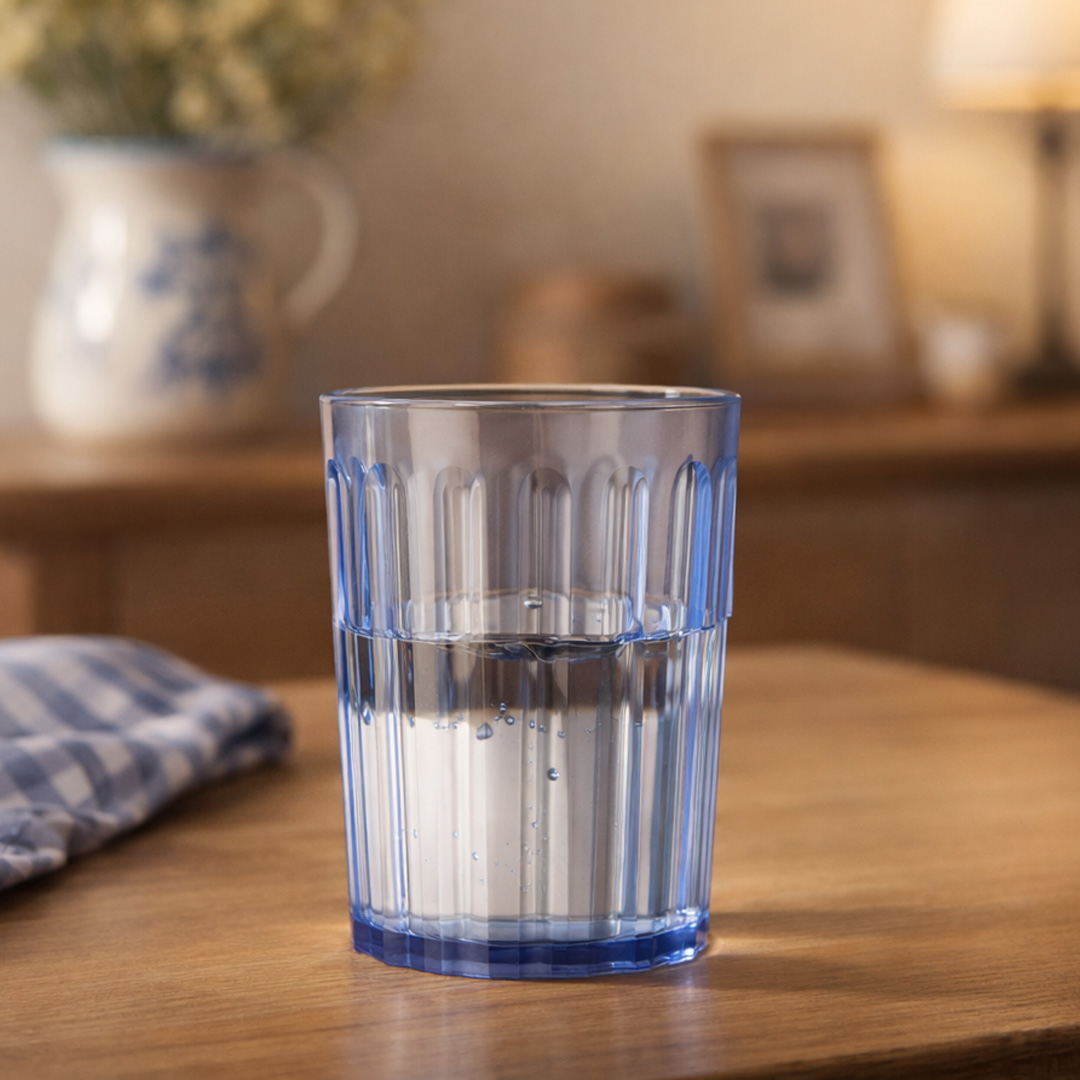 Antibacterial Fluted Tumbler Serving Water