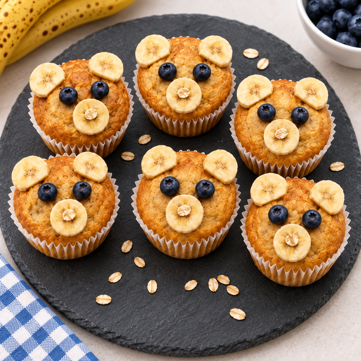 Banana Bear Muffins