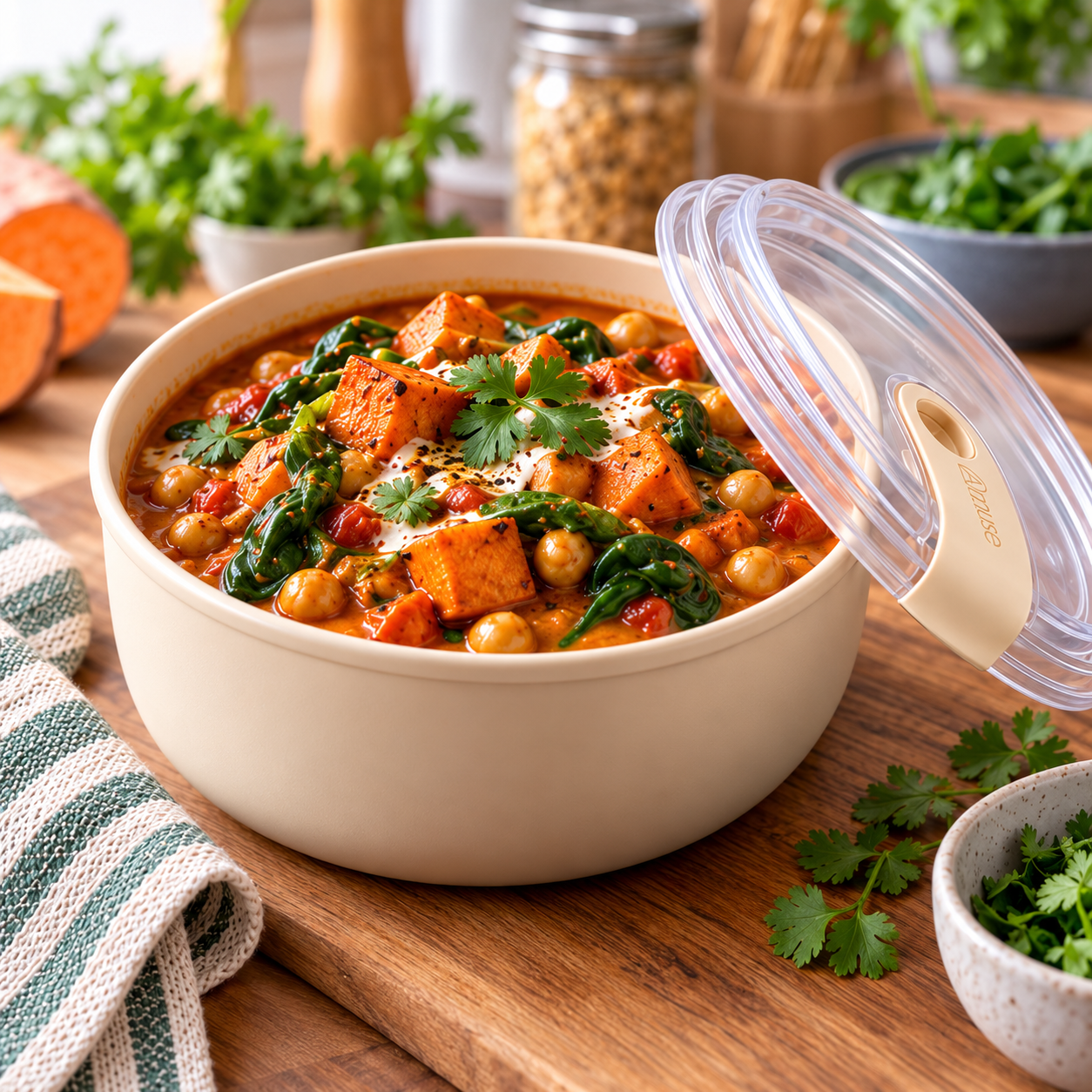 Sweet Potato Coconut Curry (2)